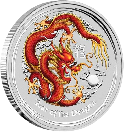 10 oz 2012 Year of the Dragon Color