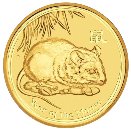 1/10 oz 2008 Year of the Mouse