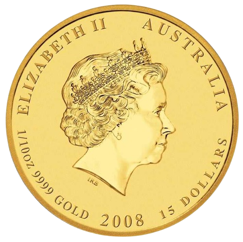 1/10 oz 2008 Year of the Mouse