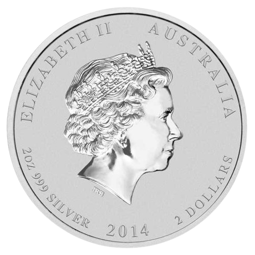 2 oz 2014 Year of the Horse Color