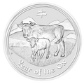 1 oz 2009 Year of the Ox - bakside