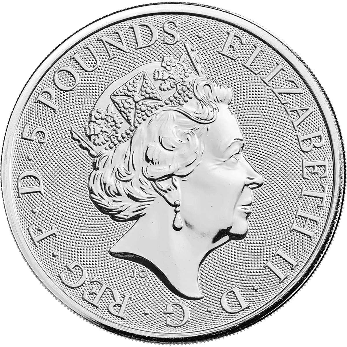 2 oz 2018 Queen's Beasts - Black Bull