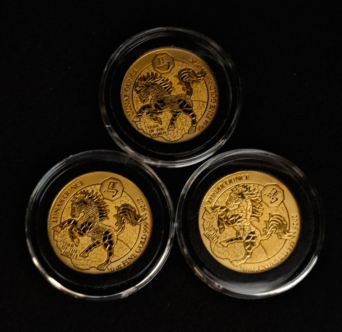 1/12 oz 2026 Rwanda Horse